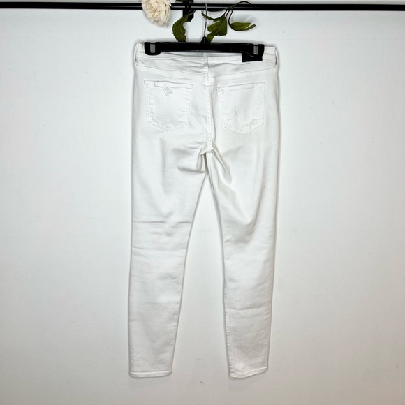 True Religion ‘Halle’ Mid-Rise Distressed Super Skinny Jeans - Picture 4 of 7